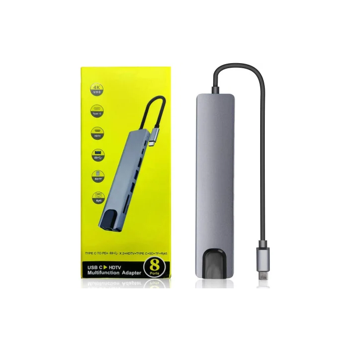 Adaptateur 8 en 1 Type C
