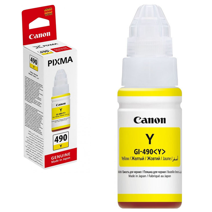 Encre CANON GI-490Y jaune