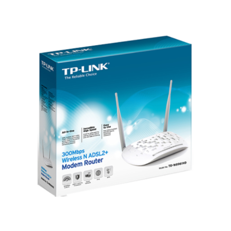 TP-LINK 300Mbps W N ADSL2 Modem router